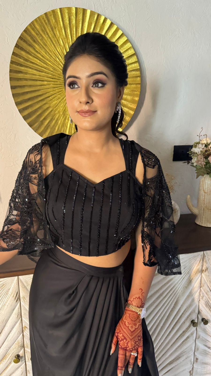 Black Drape Set