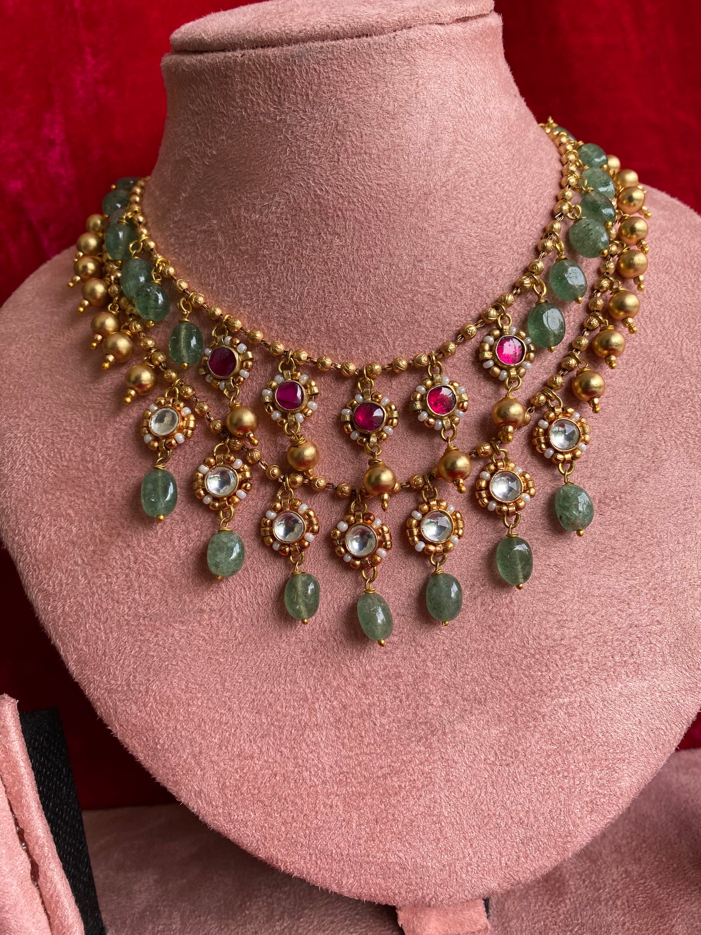 Layered Jadau Necklace