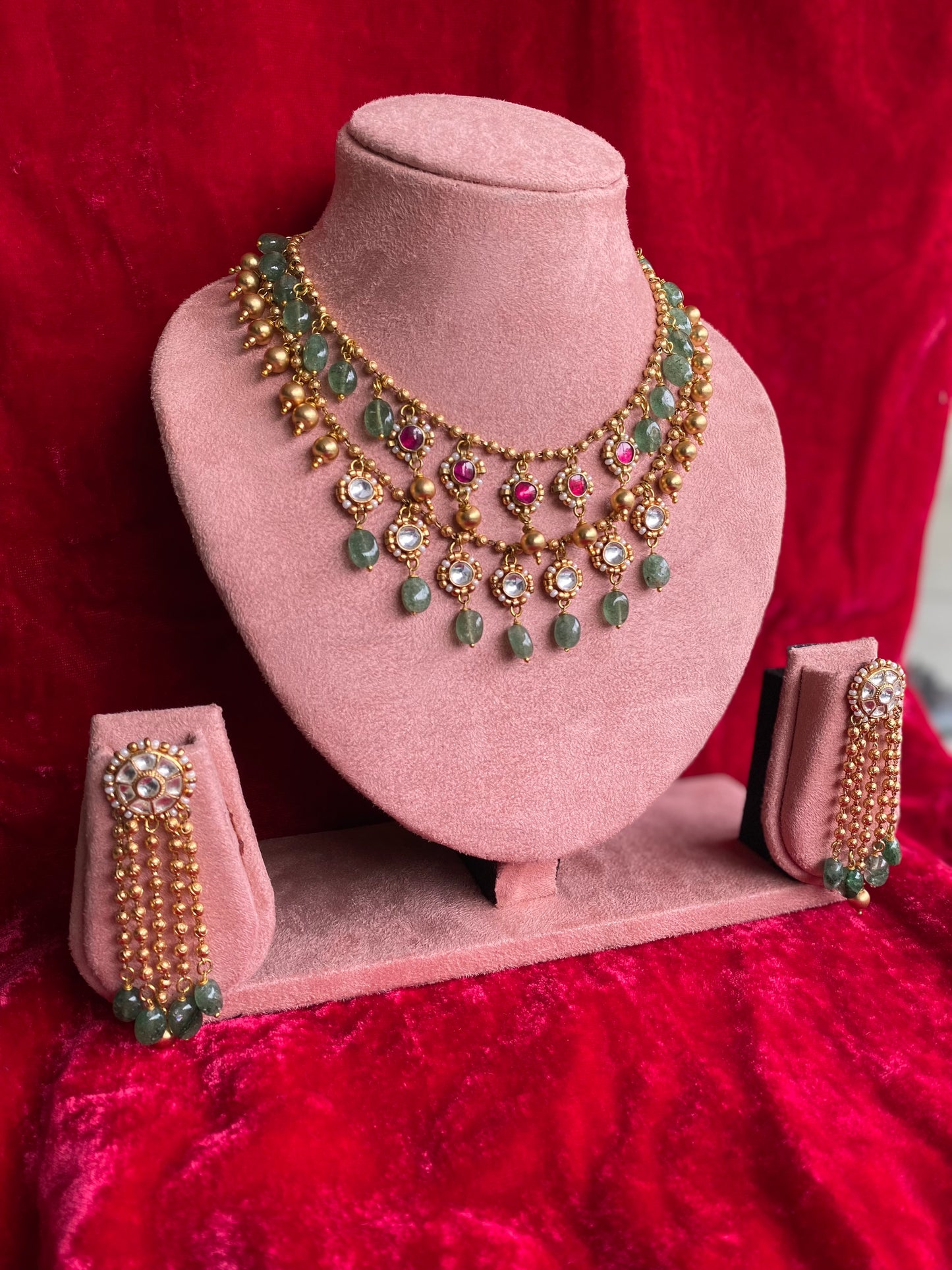Layered Jadau Necklace