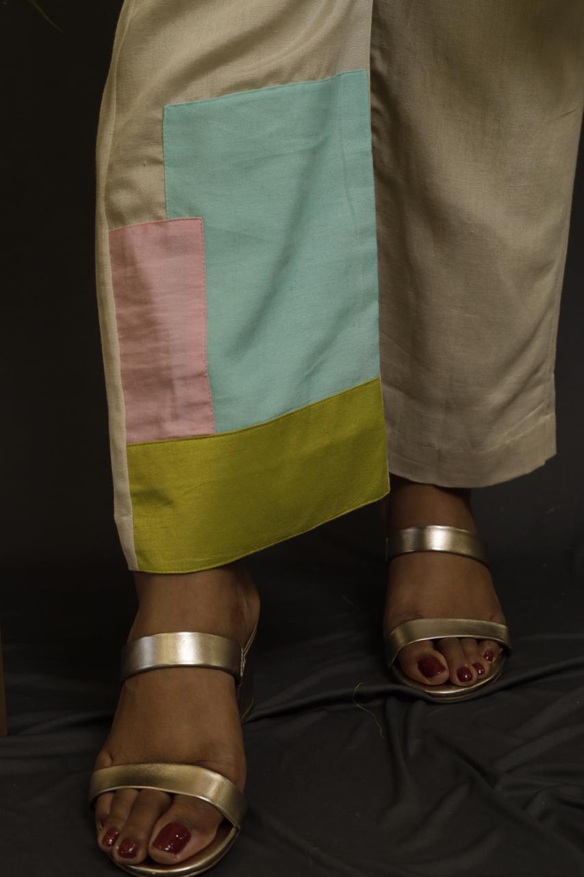 Beige Pastel Co-ord set