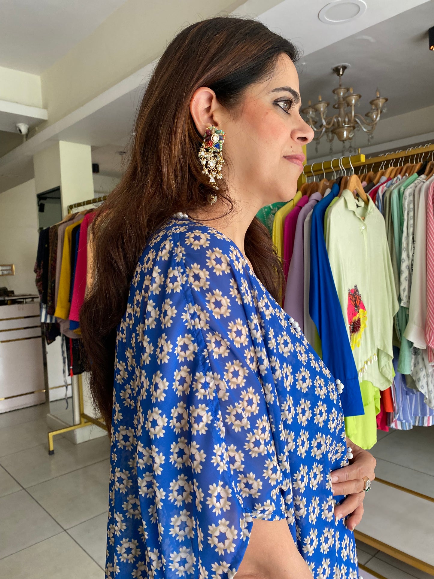 Svara Jadau Earrings