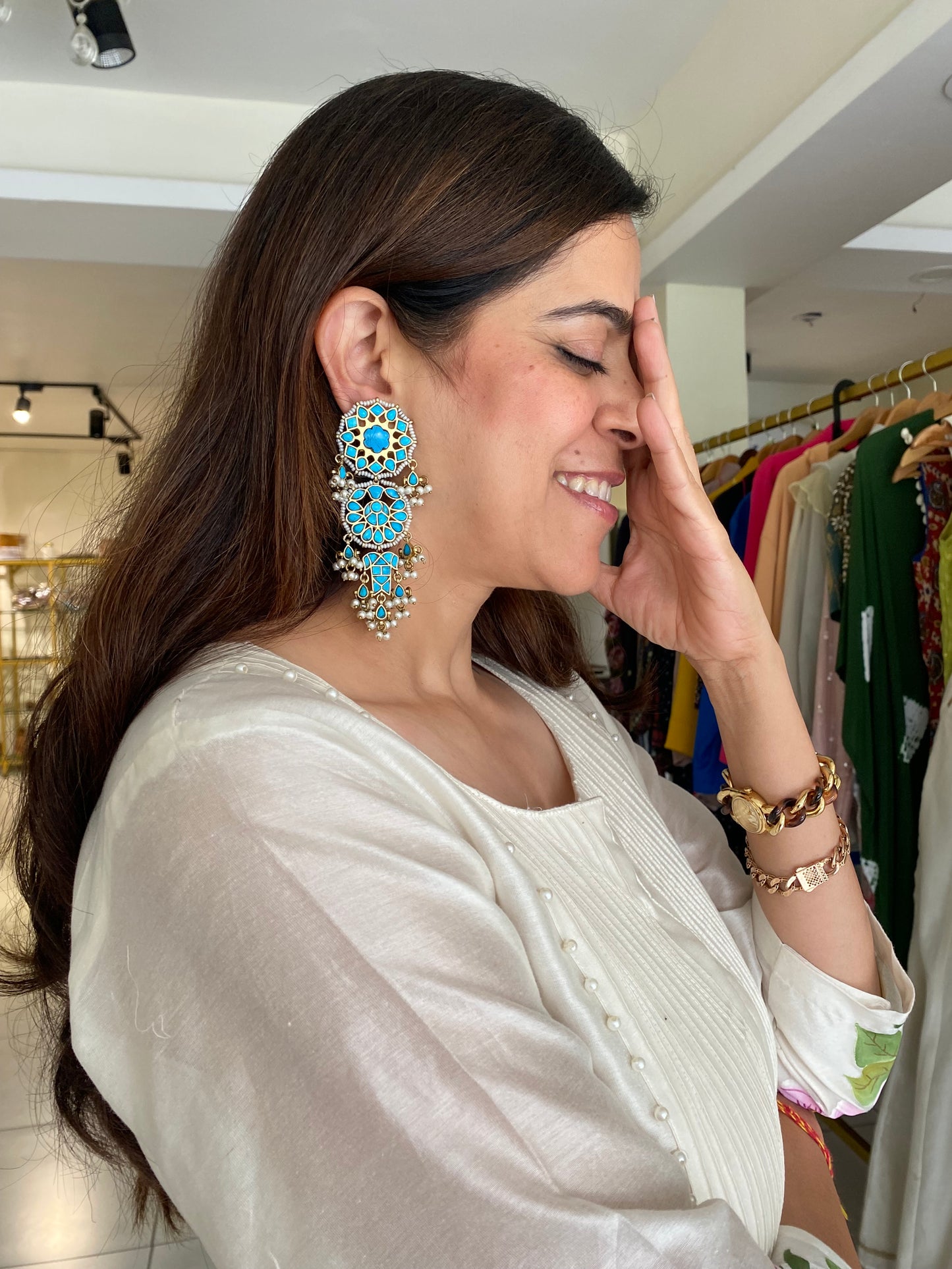 Firoza Earrings