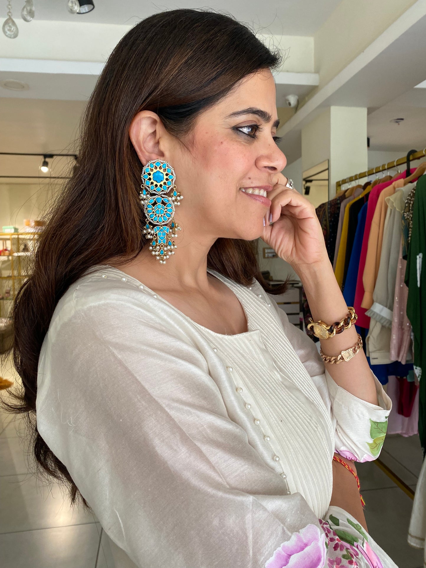Firoza Earrings