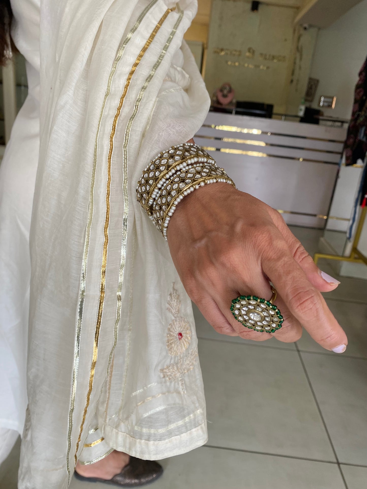 Bengal antique jadau