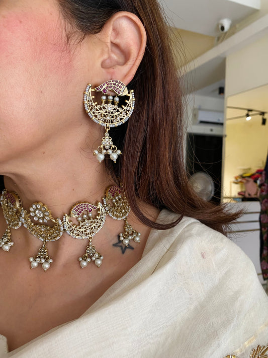Chand antique set jadau