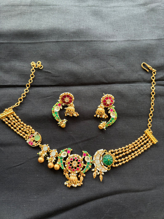 Imperial Jadau Choker Set