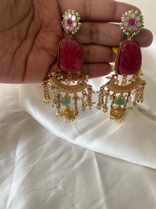 Jadau Shahi Earrings