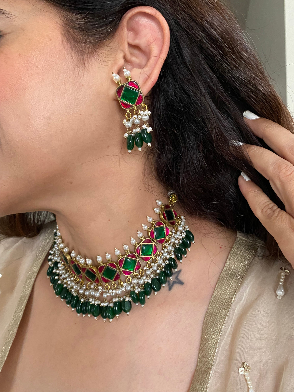 Green diva set
