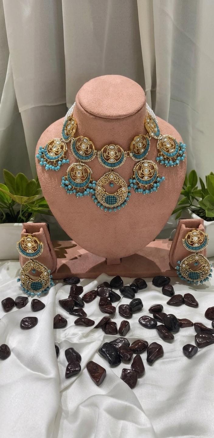 firoza necklace set