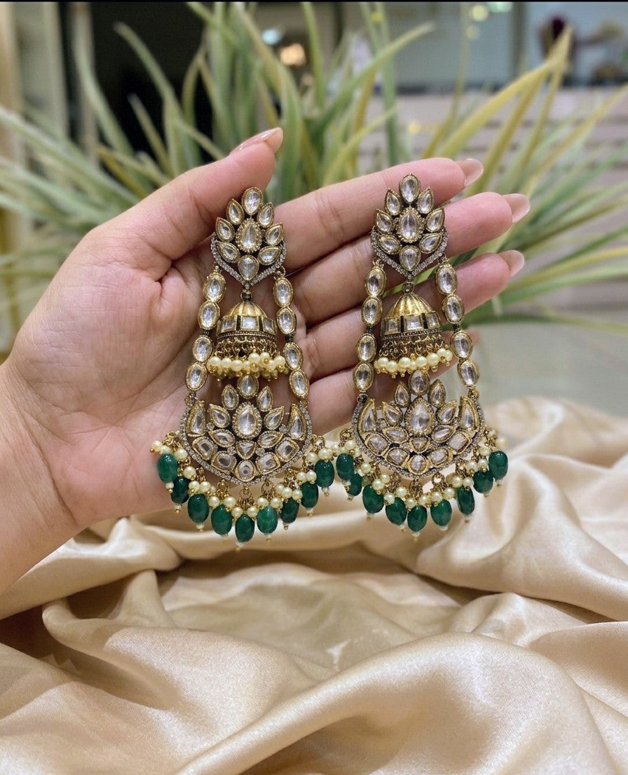 Saanvi ratna jhumkas