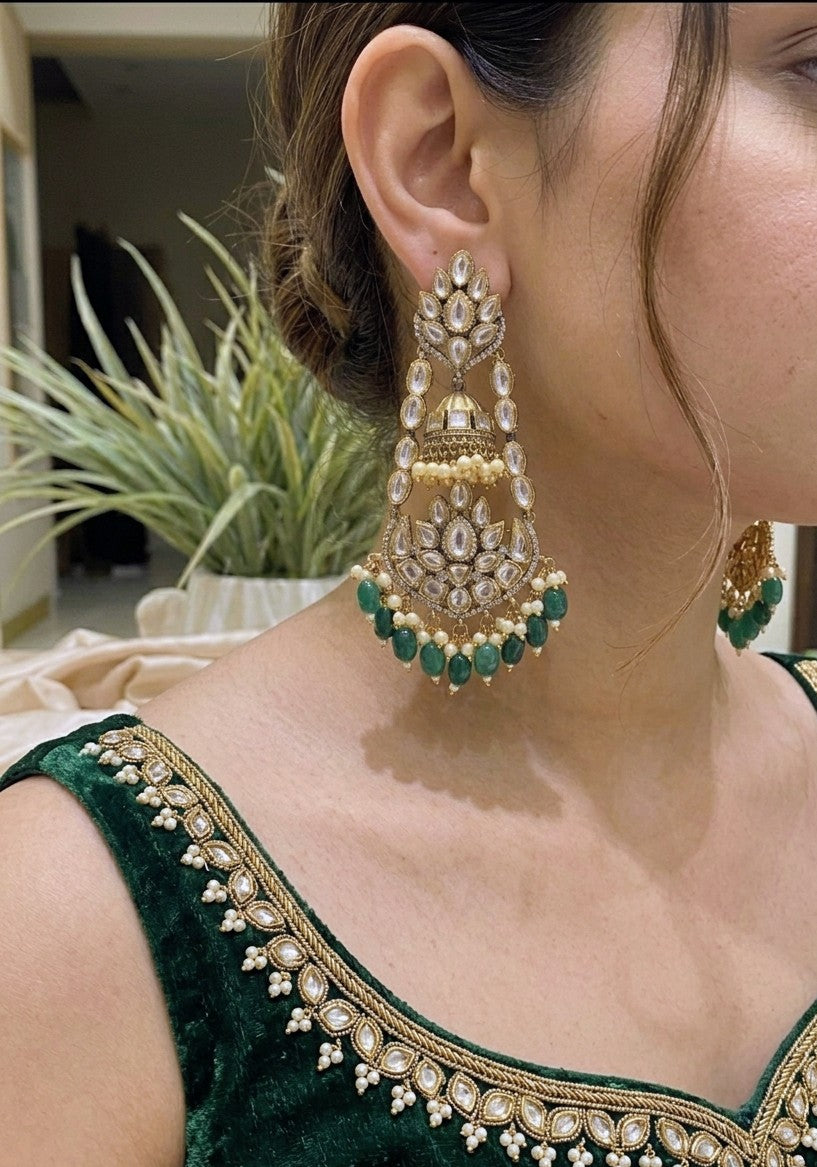 Saanvi ratna jhumkas