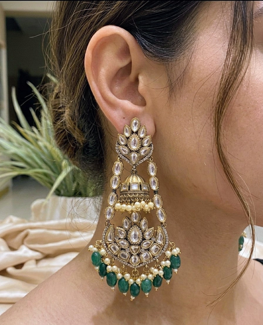Saanvi ratna jhumkas