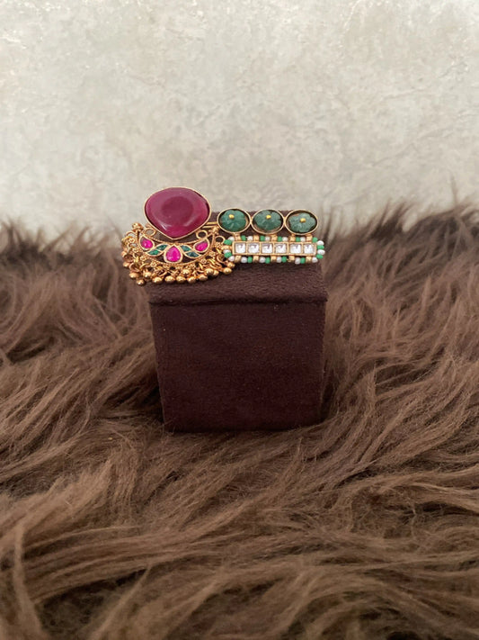 Mahek Jadau Ring