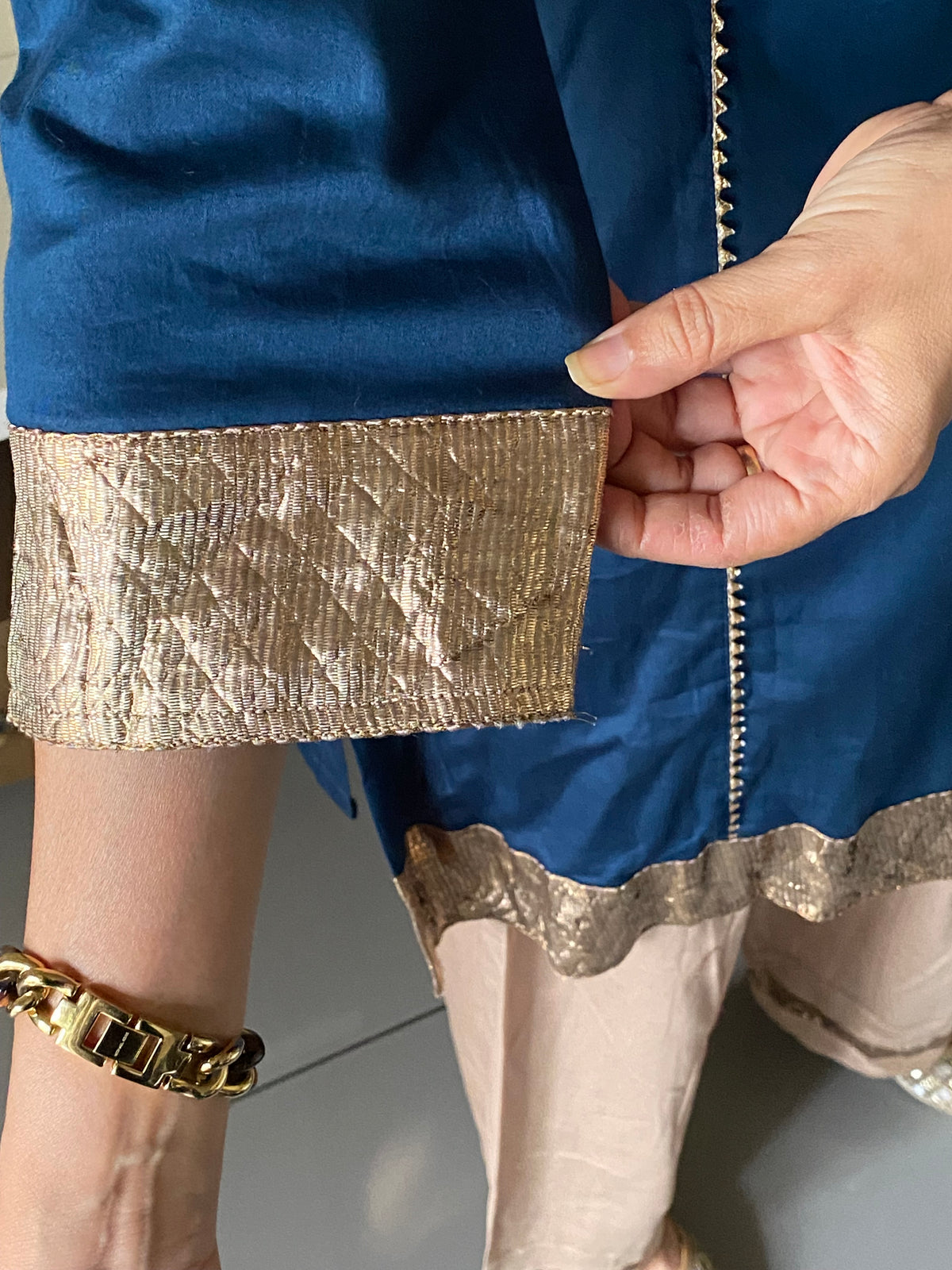 Gota kali kurta set