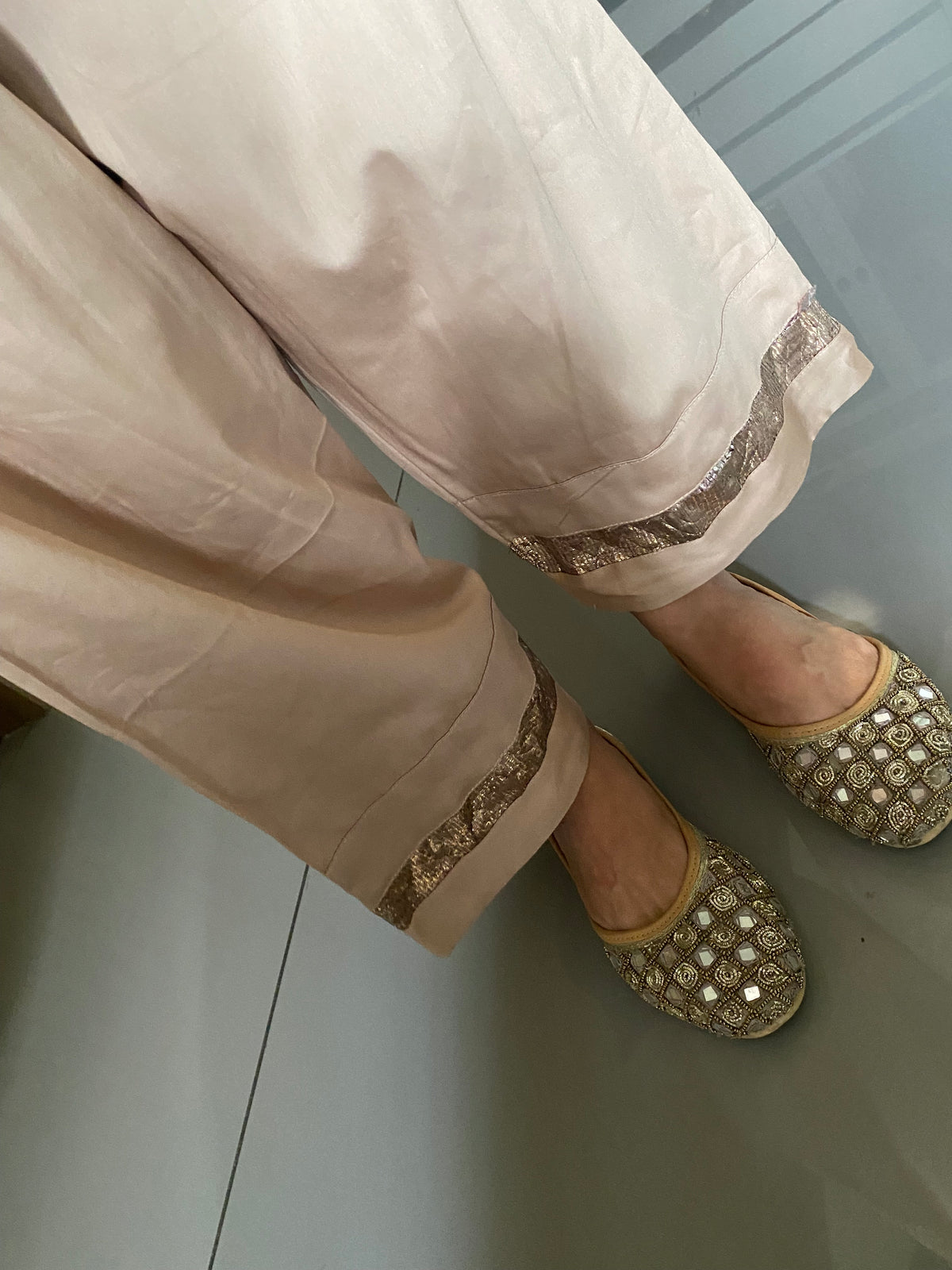Gota kali kurta set