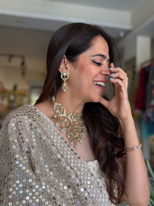 Begum polki choker