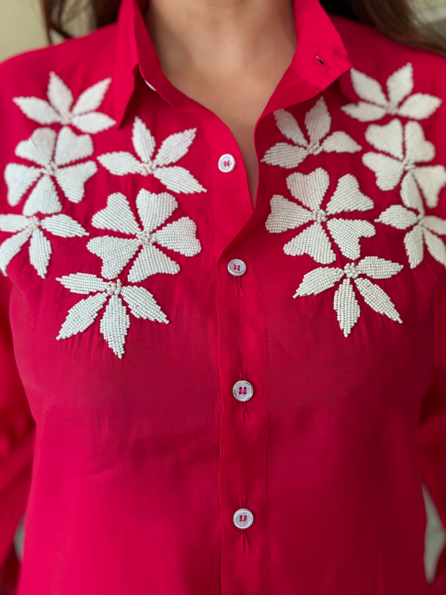 Muslin bloom shirt