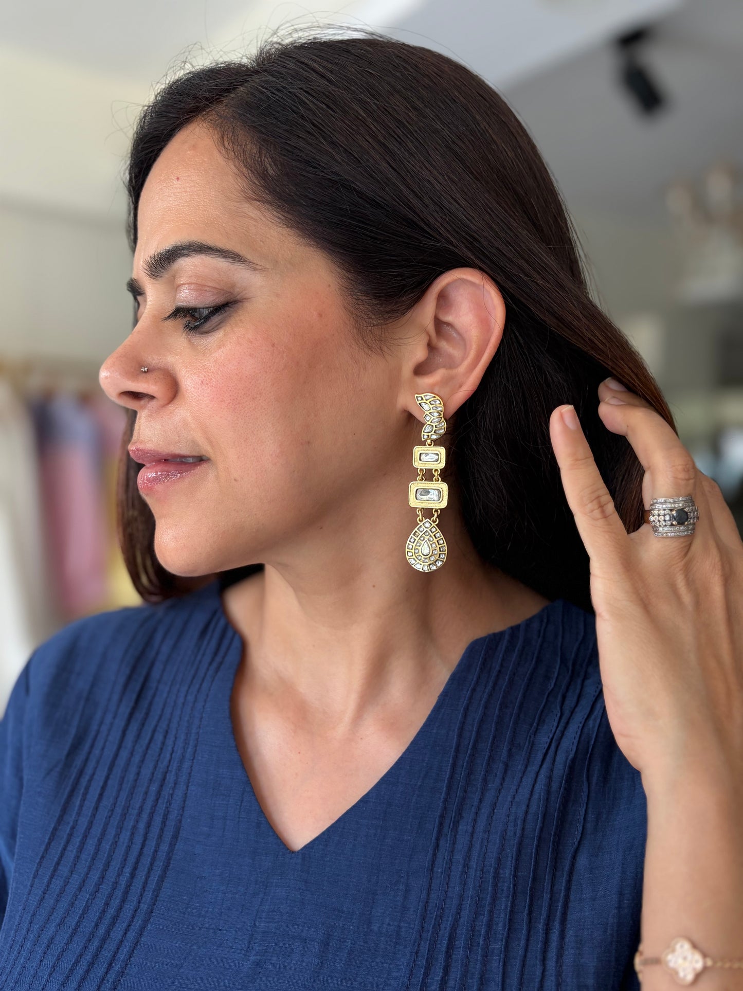 celeste drop earrings