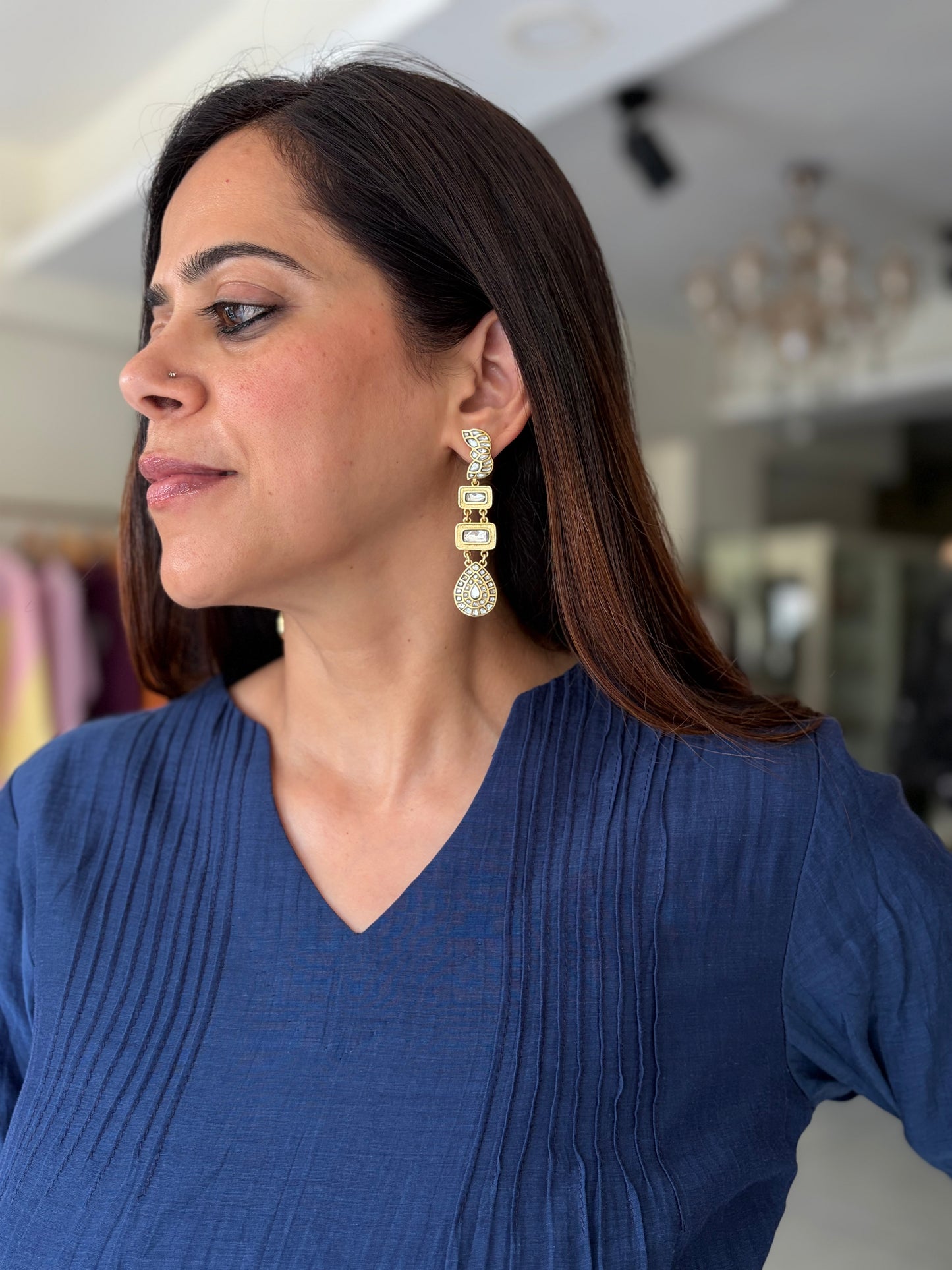 celeste drop earrings