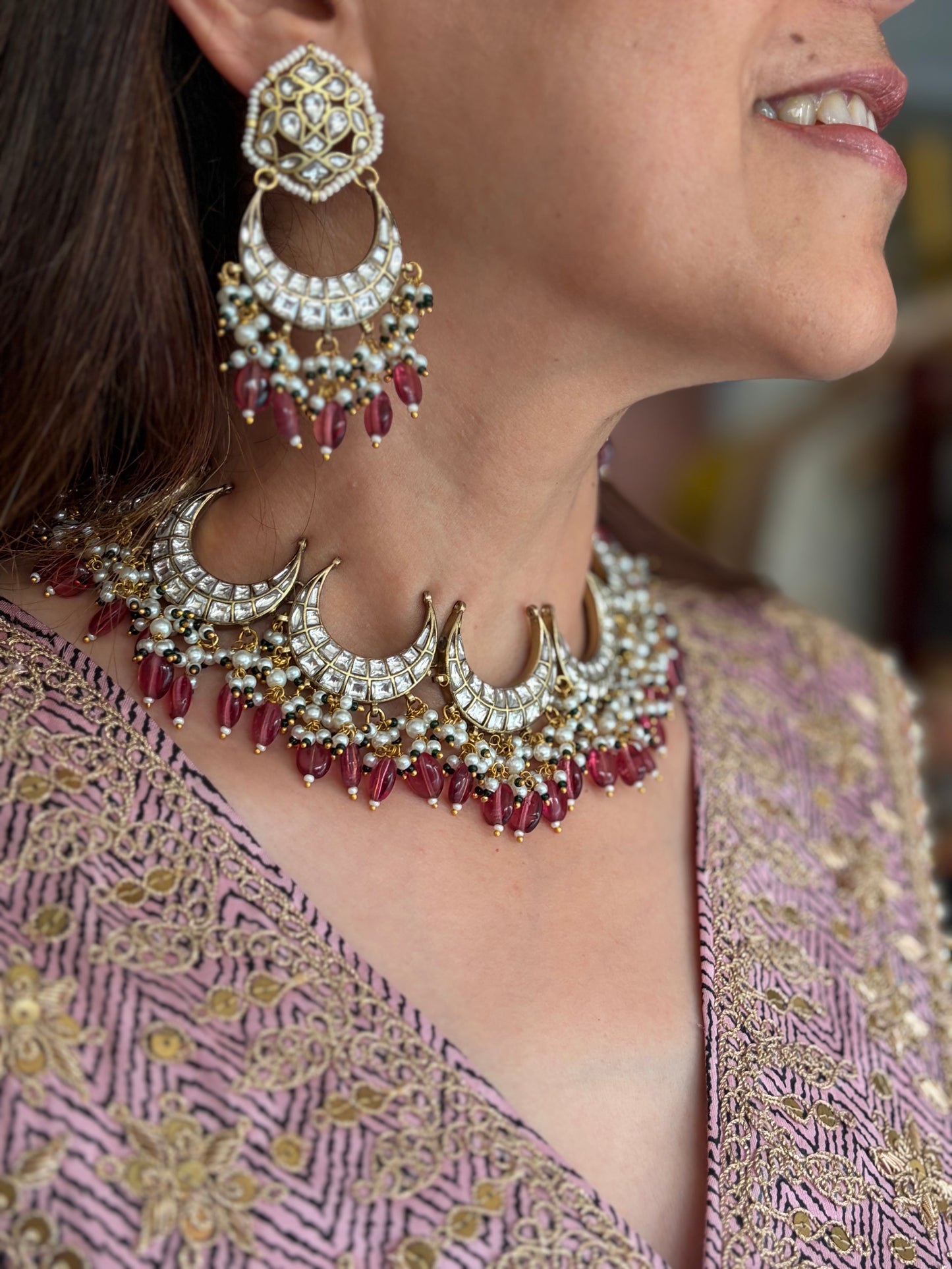 Chand Uncut Polki Set