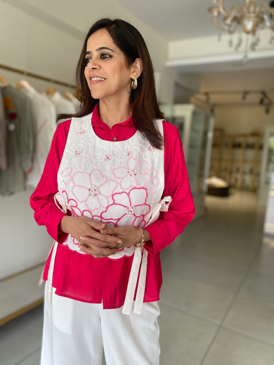 Bib handwork Top