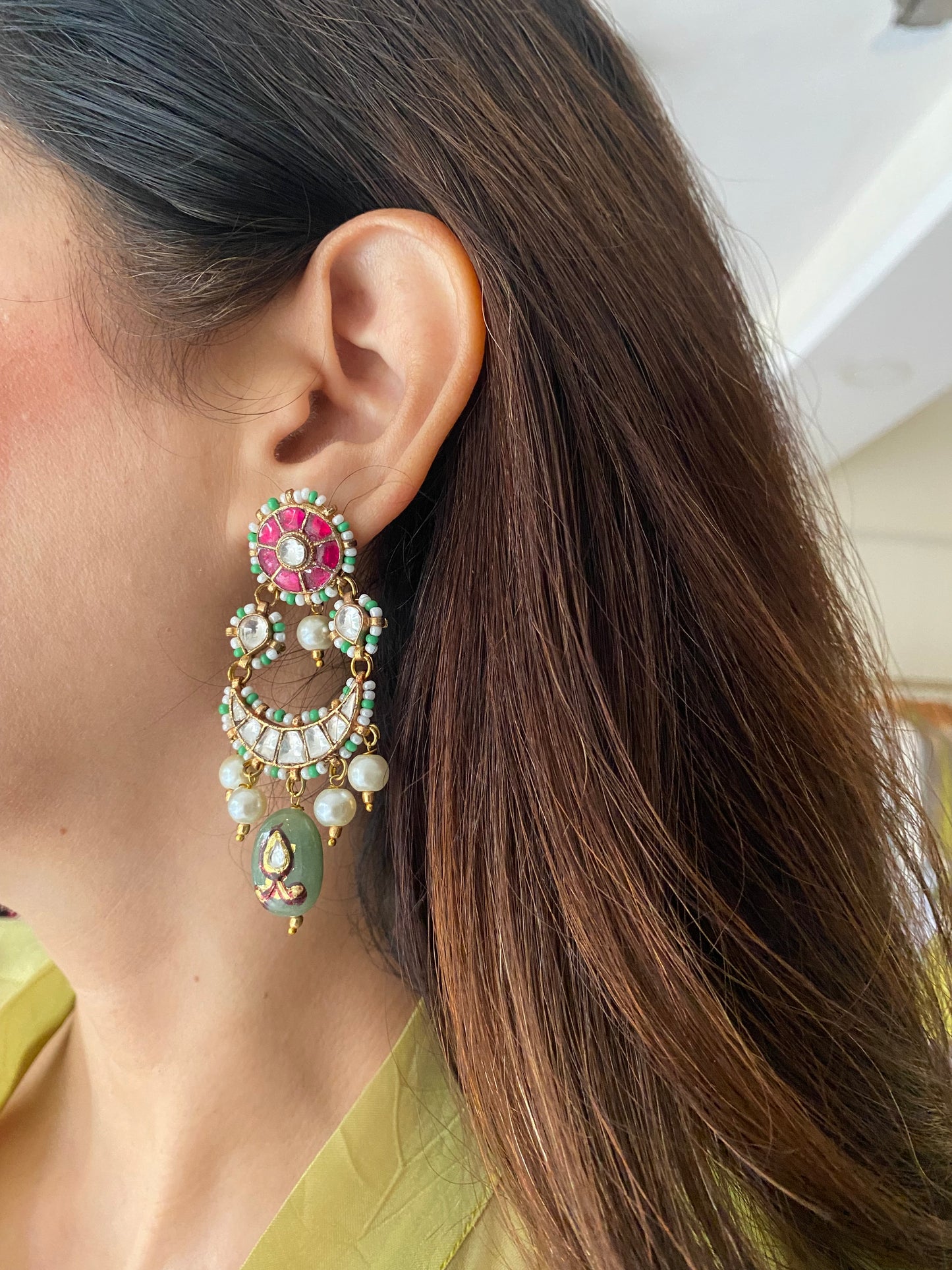 Chandralekha earrings