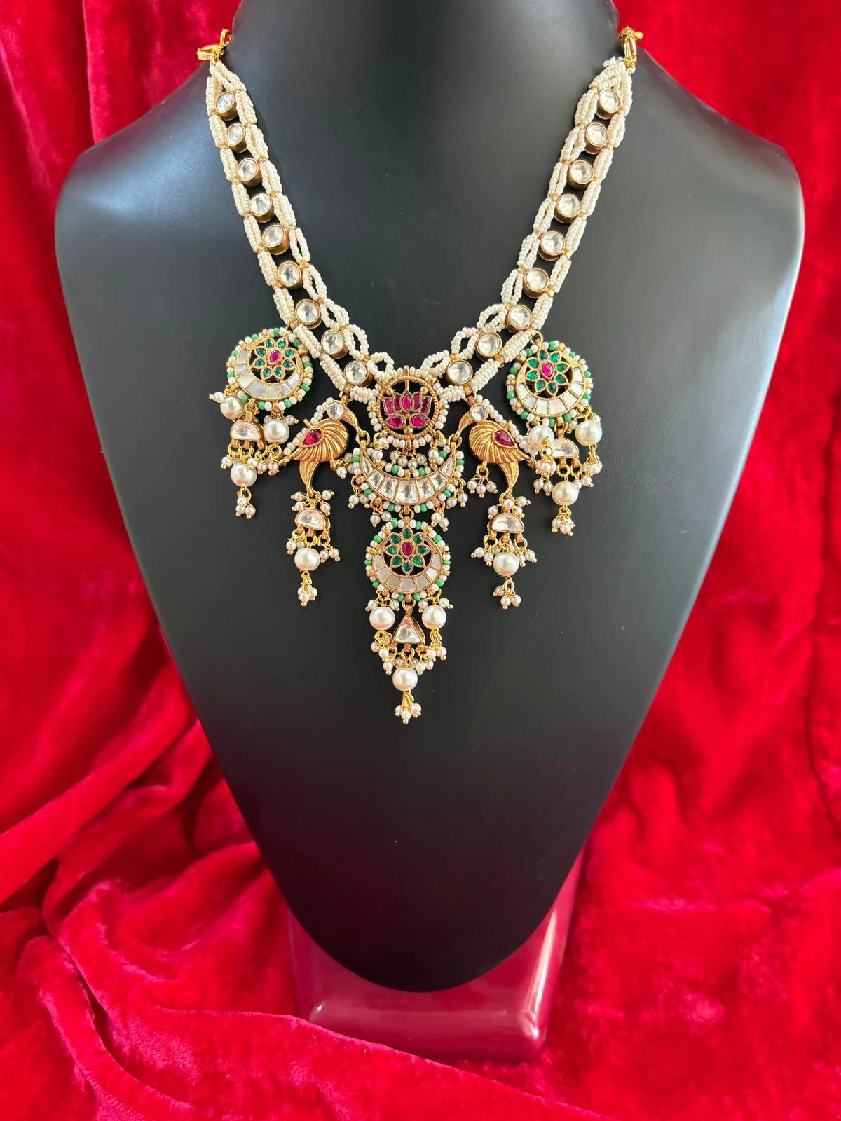 Divine Jadau Necklace Set