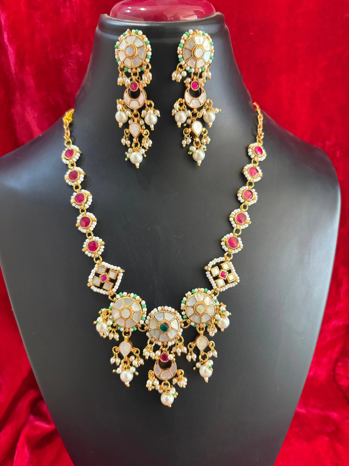 Meher Jadau Choker Set