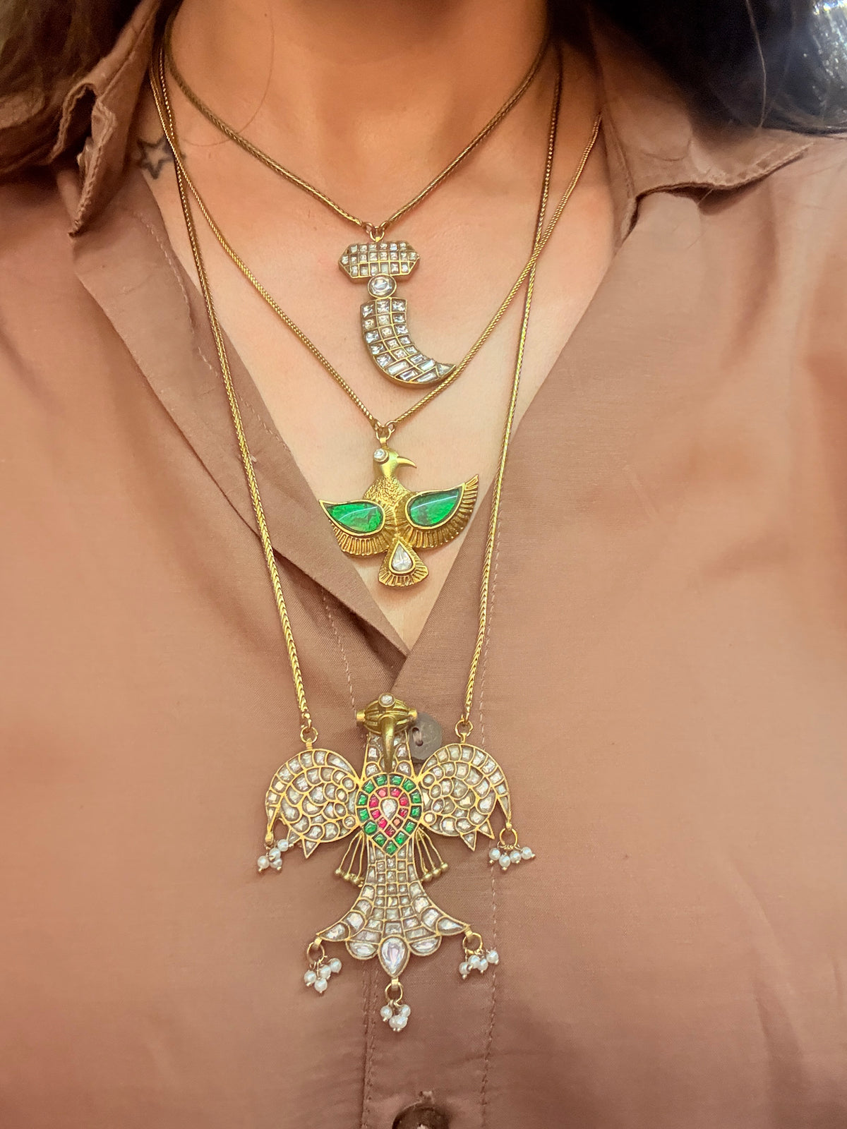The protector eagle Big pendant