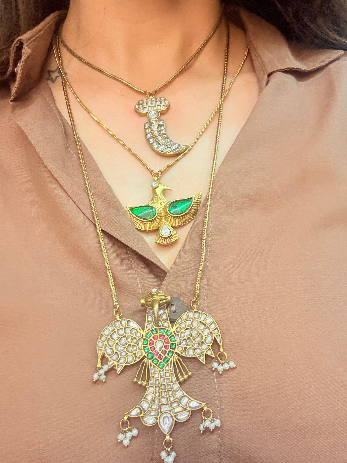 The protector eagle Big pendant