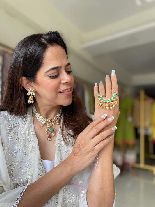 Rajwada Two-Finger Ring (Copy)