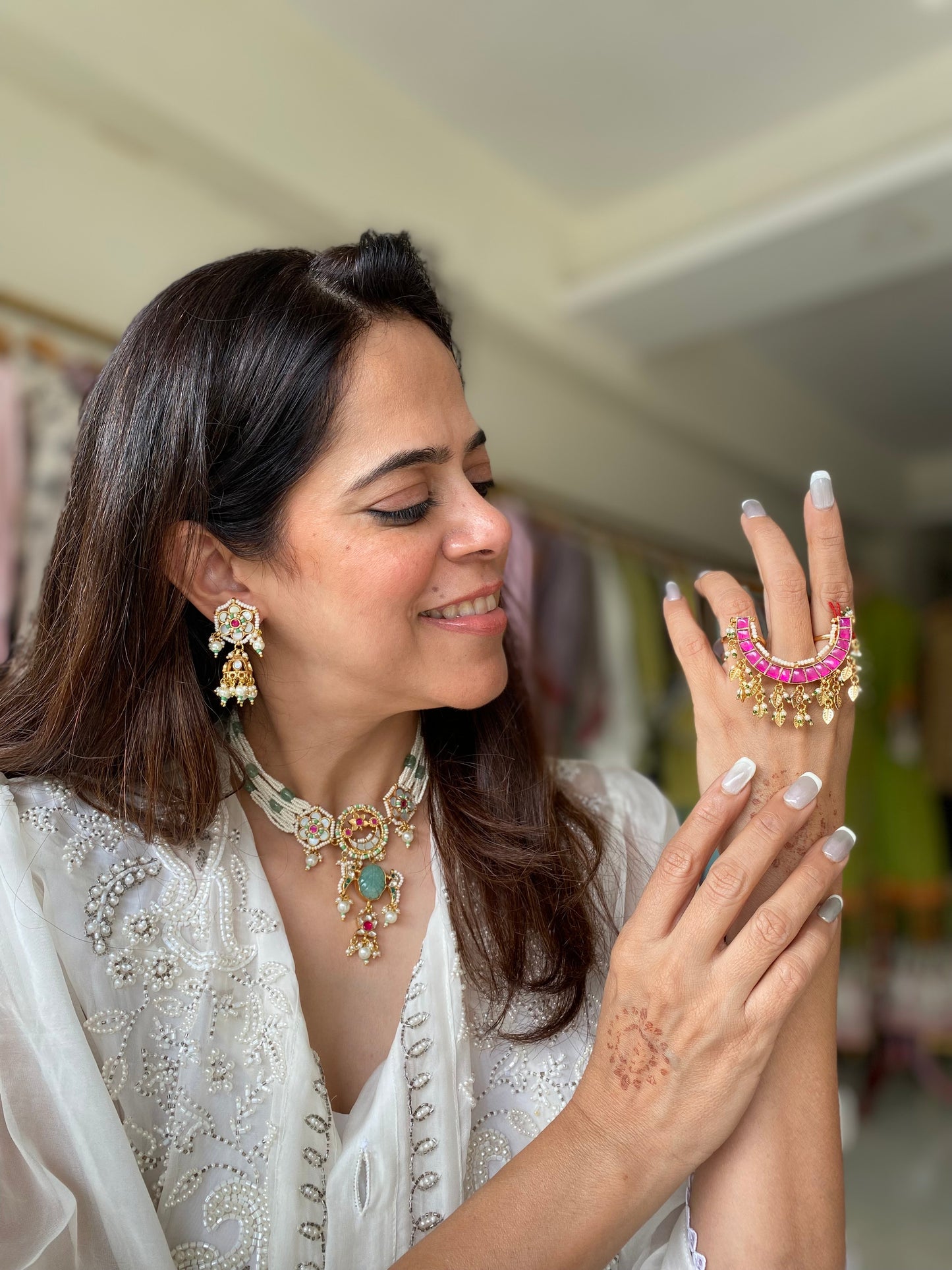 Rajwada Two-Finger Ring (Copy)