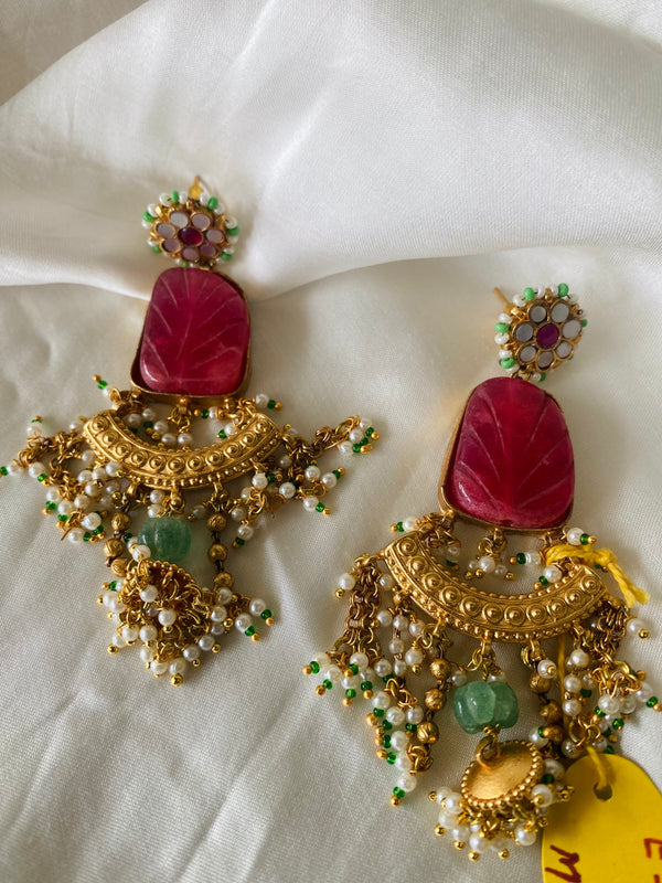 Jadau Shahi Earrings