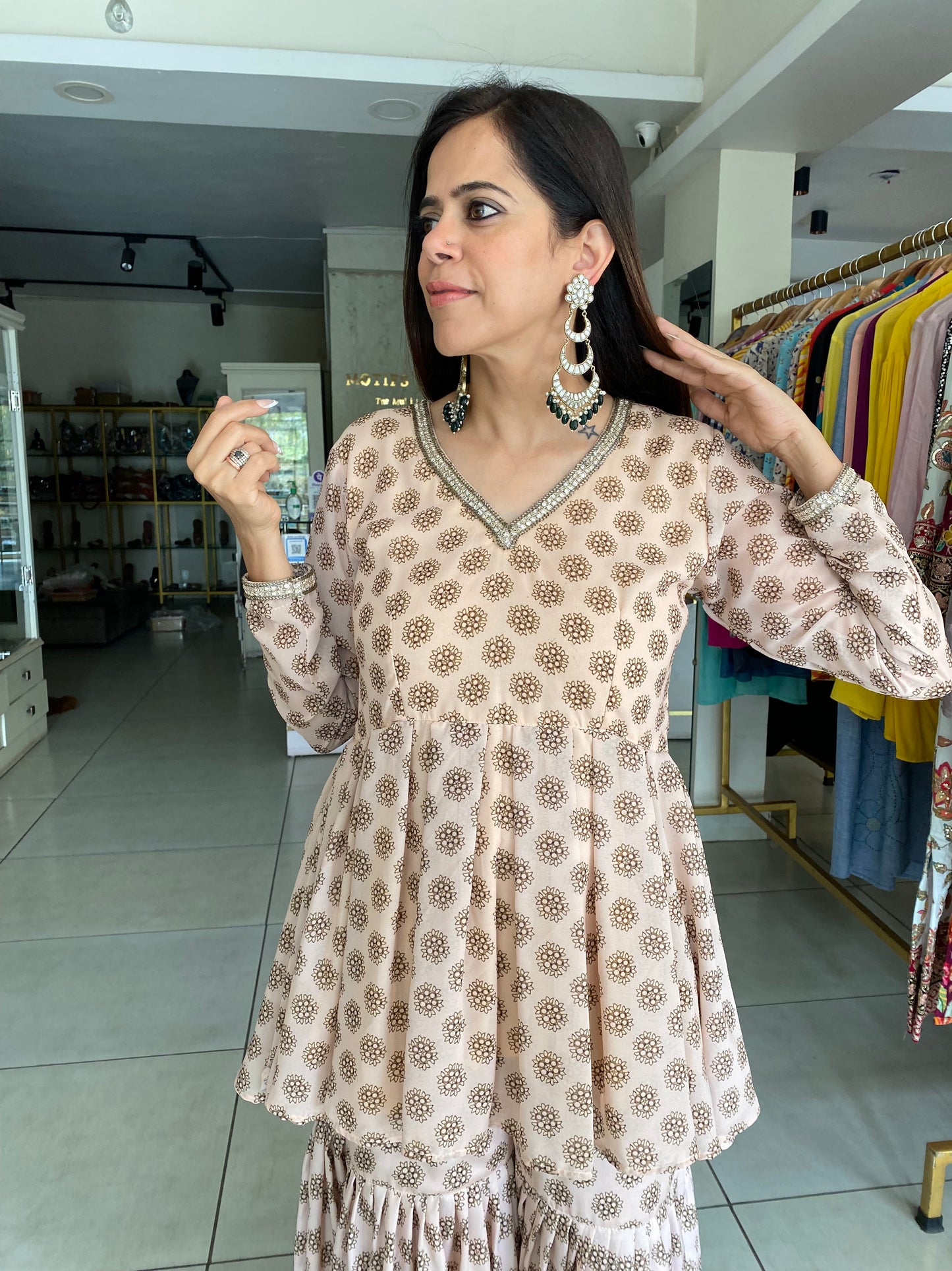 Maharani Polki Drops