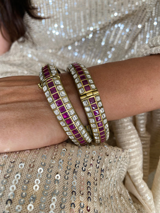 Maharani Polki Kada Set