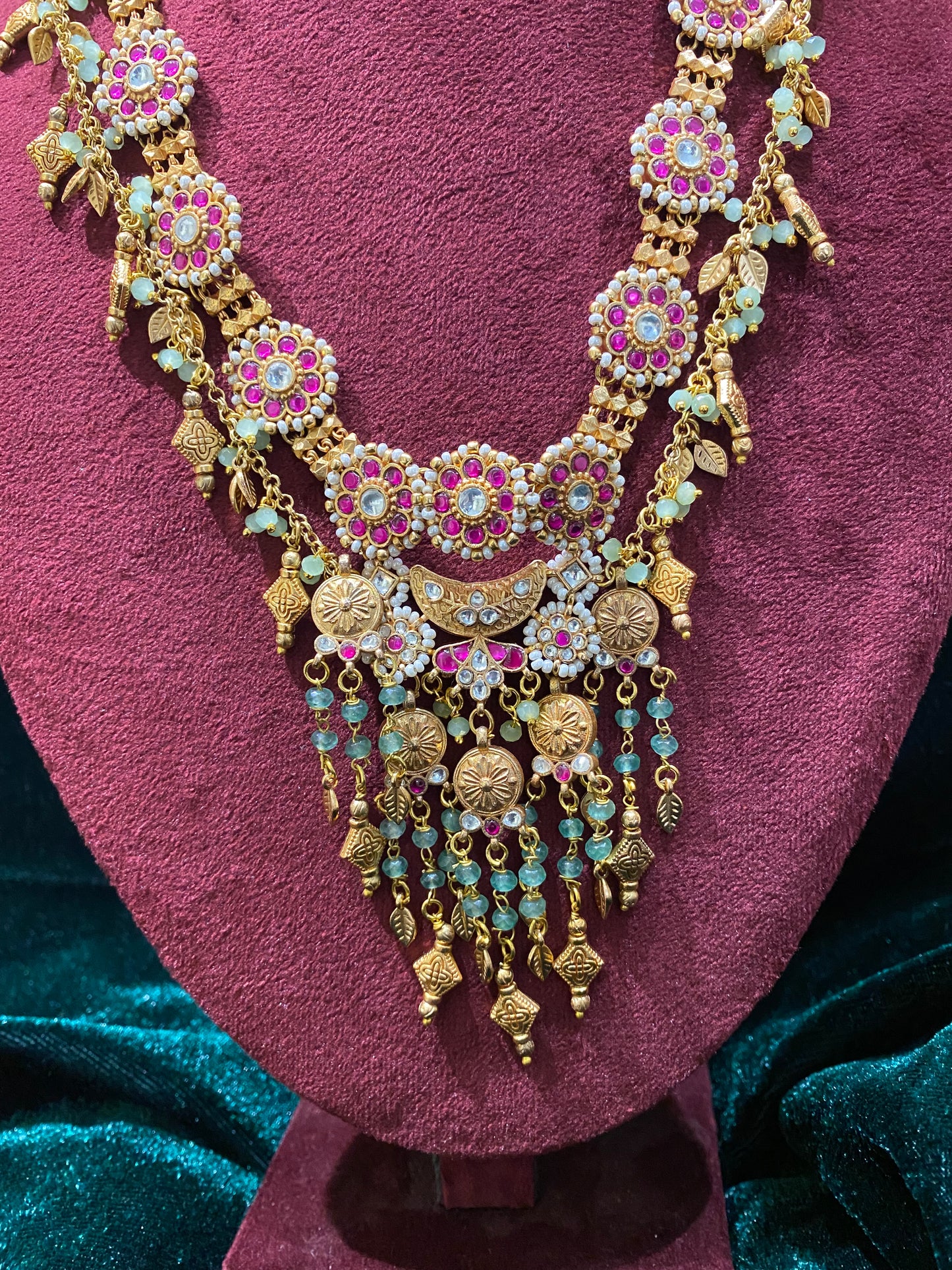 Jadau Long Necklace