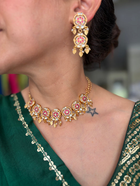 Jadau Choker