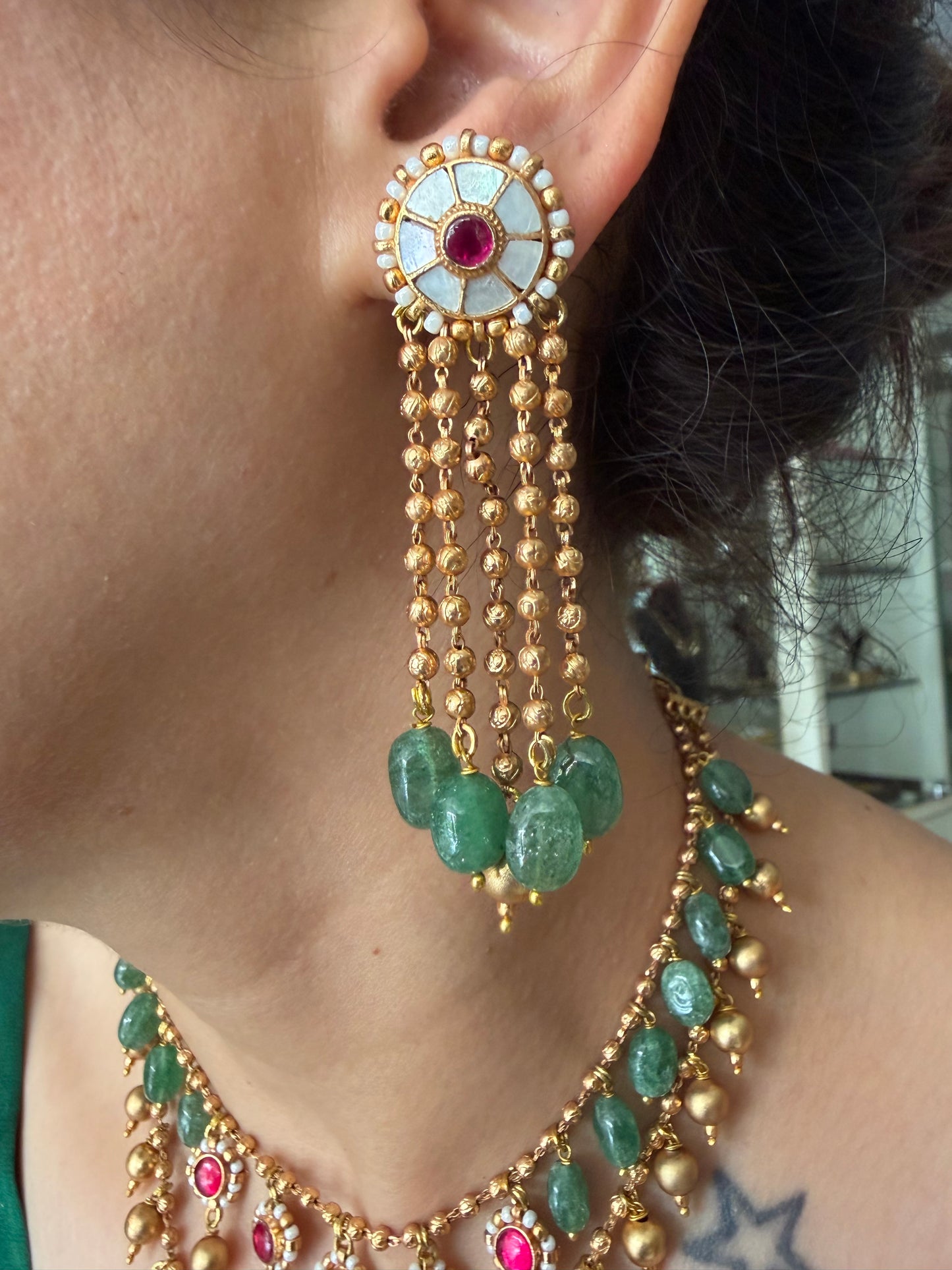 Layered Jadau Necklace