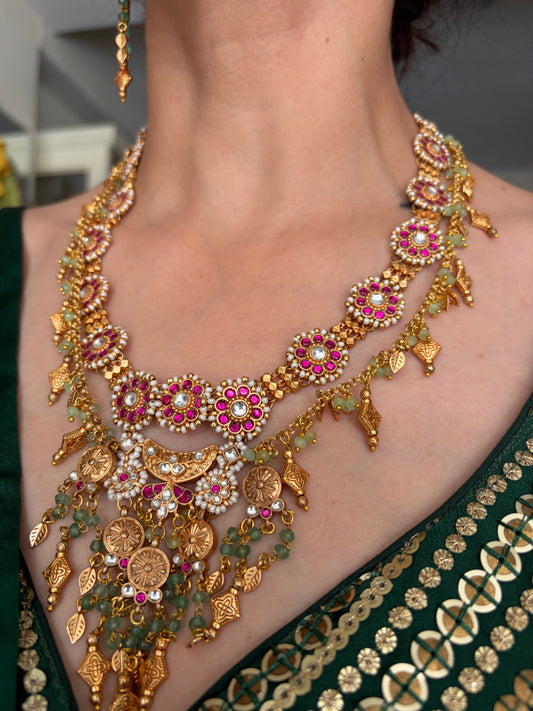 Jadau Long Necklace