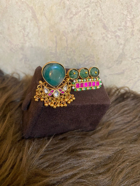 Mahek Jadau Ring