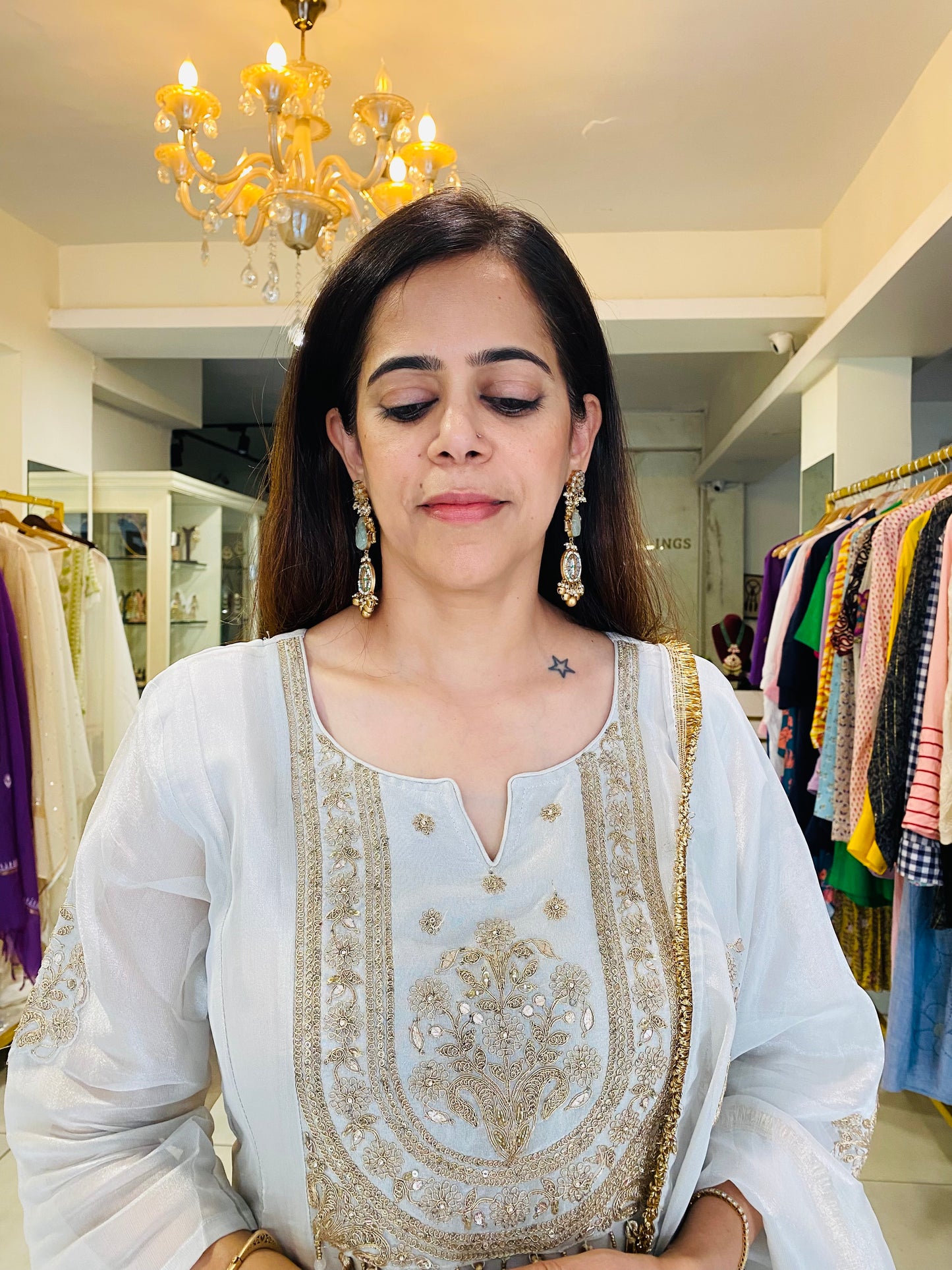 Kalidar kurta pant set