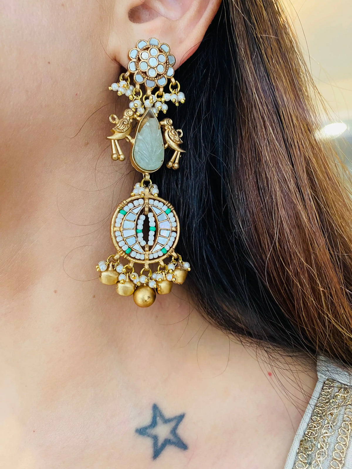 Ishani Jadau Earrings