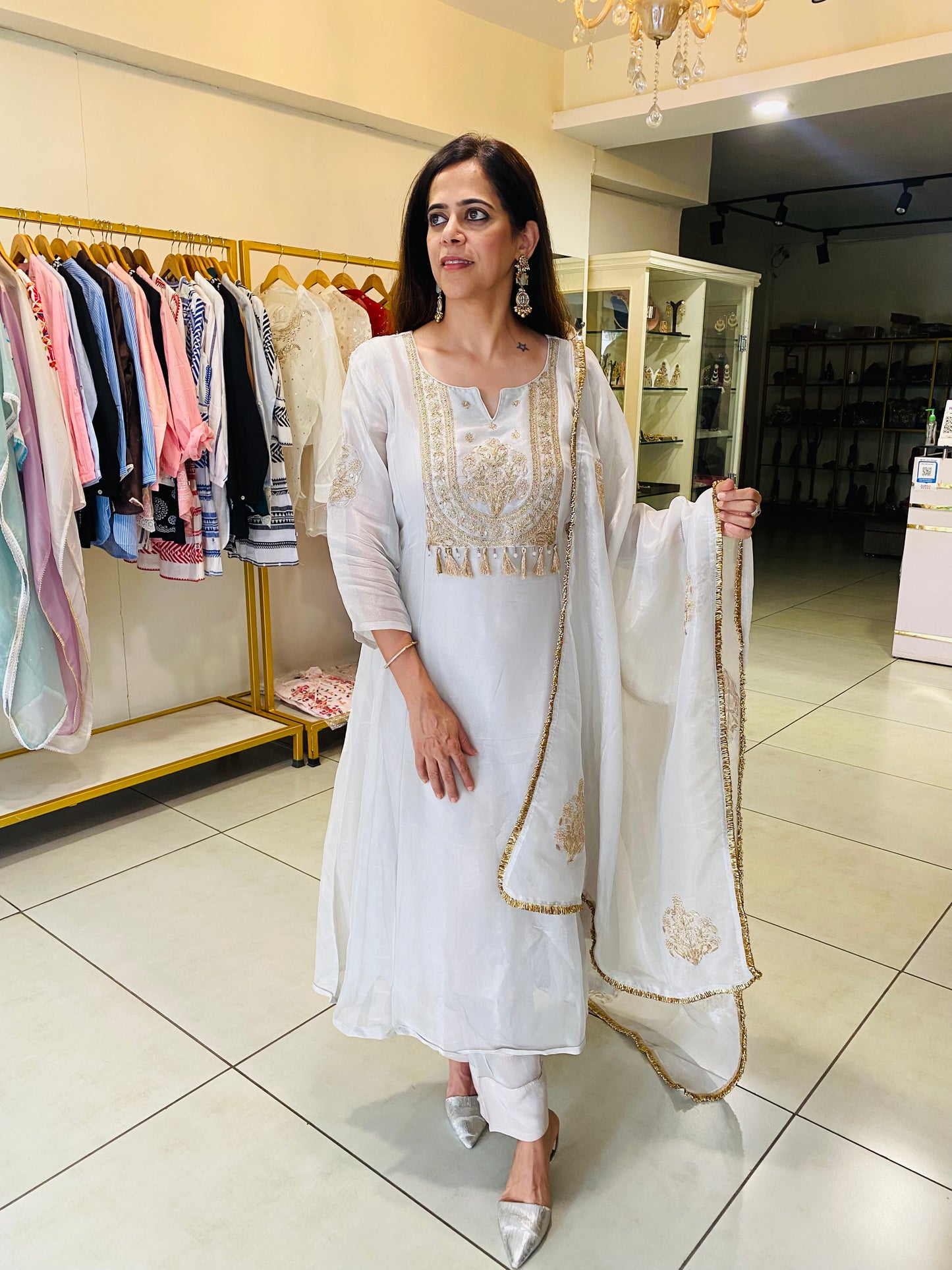 Kalidar kurta pant set