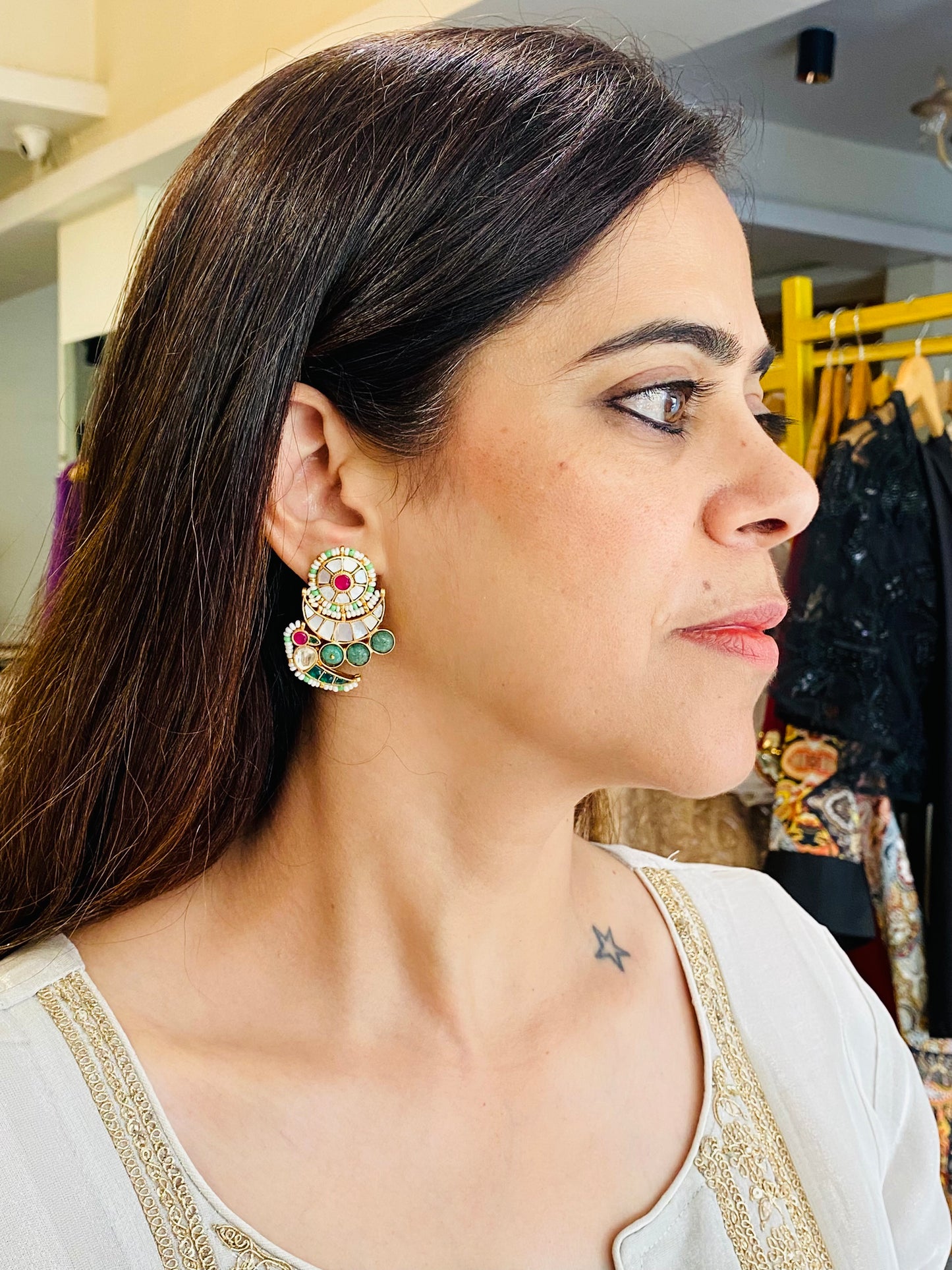 Pankhuri Jadau Earrings