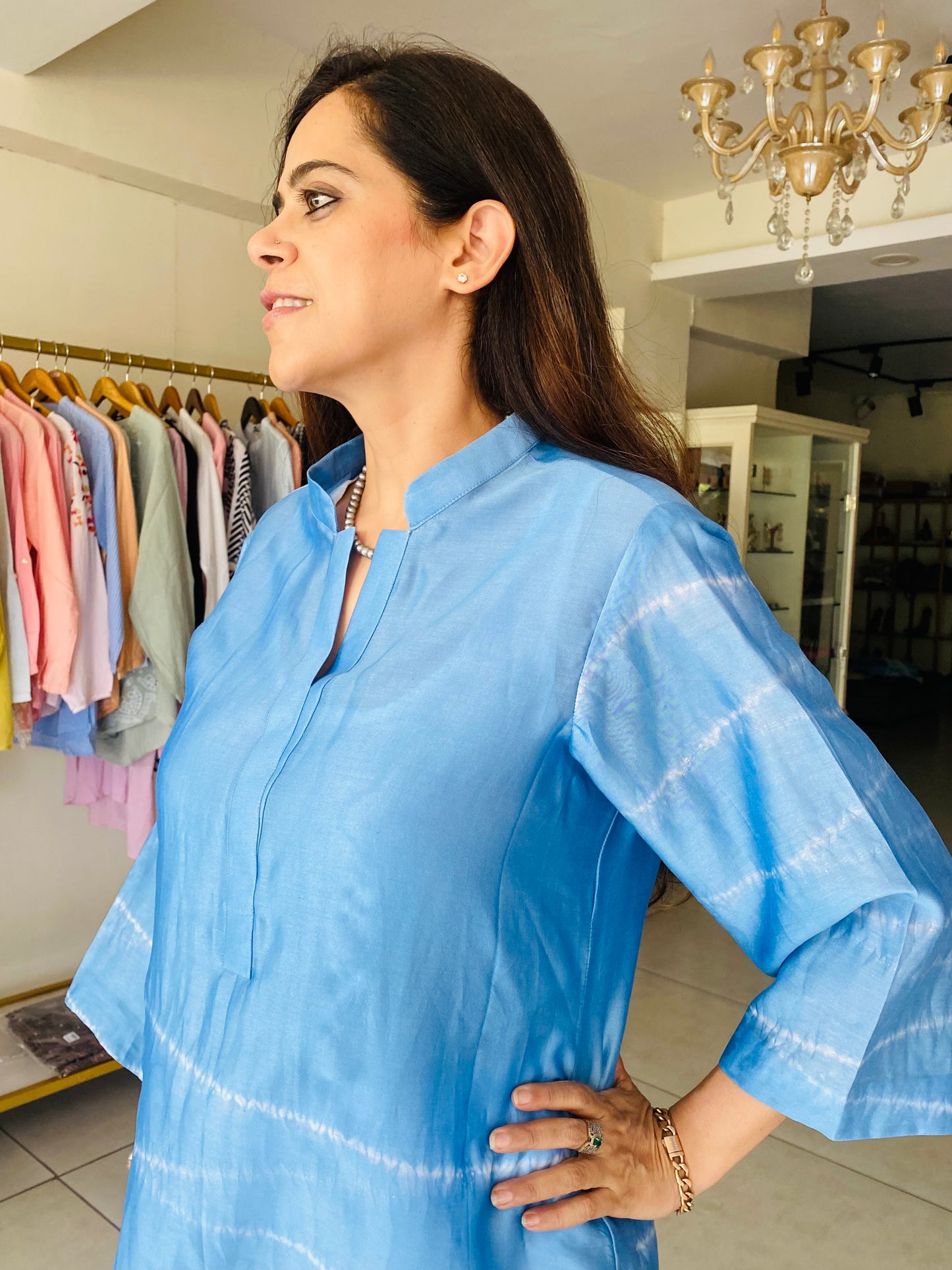 Aasma chanderi set