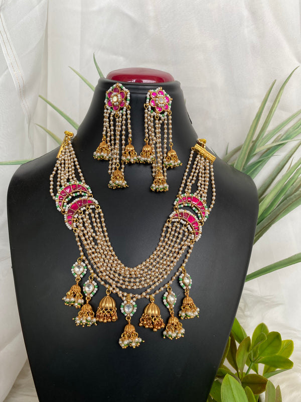 Layered Chand Necklace Set