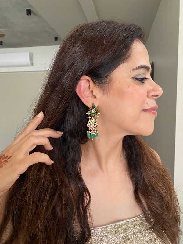 Vasudha drop earrings