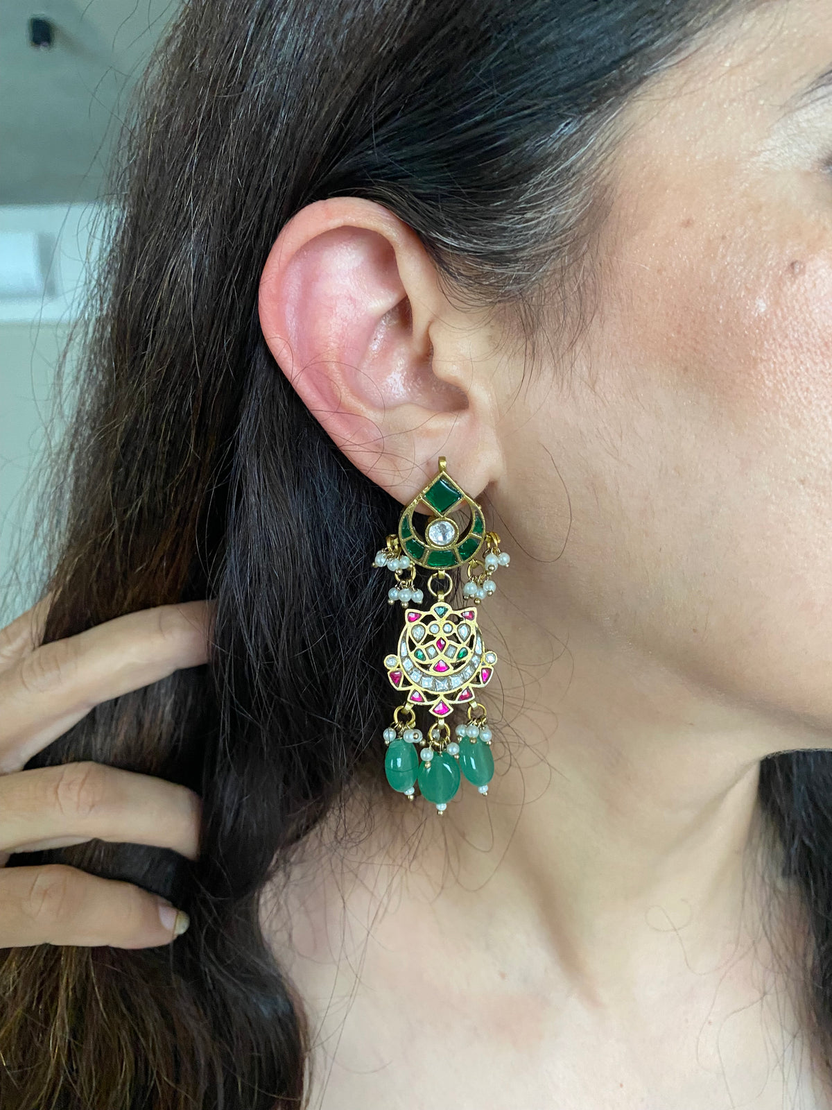 Vasudha drop earrings