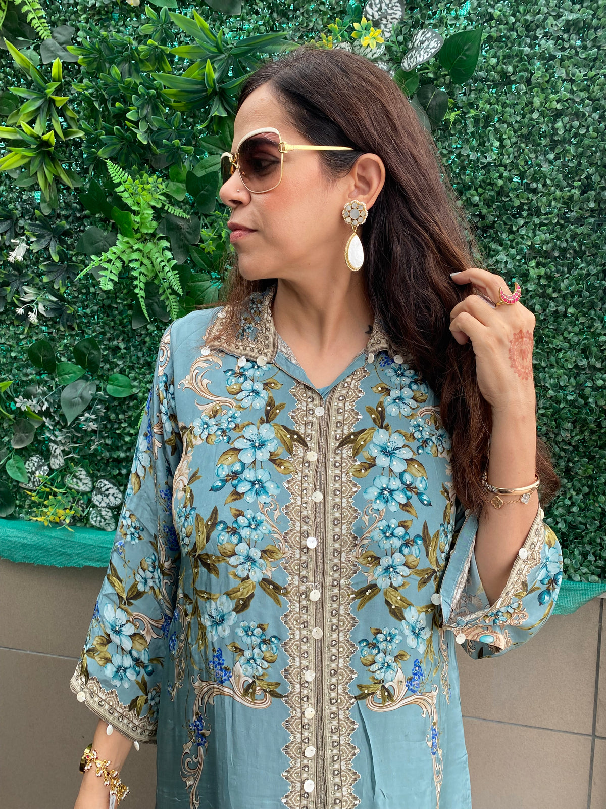 chandni teardrop earring